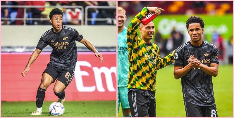 Ethan Nwaneri được Arsenal ưu ái. Ethan Nwaneri được Arsenal ưu ái.