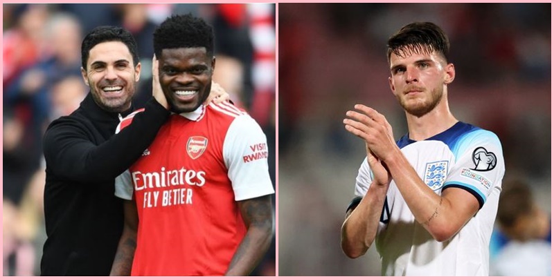 Sự xuất hiện của Declan Rice có thể khiến Partey phải ra đi. Sự xuất hiện của Declan Rice có thể khiến Partey phải ra đi.