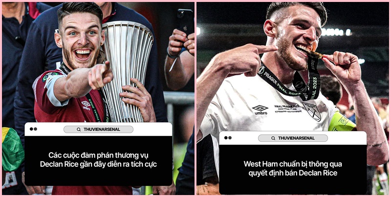 Arsenal chỉ còn cách Delan Rice ở phương thức thanh toán Arsenal chỉ còn cách Delan Rice ở phương thức thanh toán